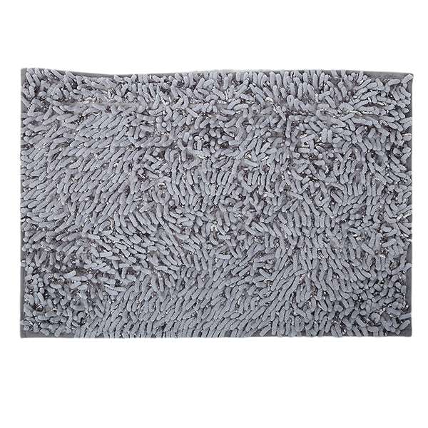 Double Thread Micro Fiber Door Mat 40x60 - Grey, Home & Lifestyle, Mats, Chase Value, Chase Value