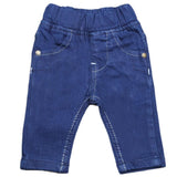 Newborn Boys Denim Pant - Dark Blue, Kids, NB Boys Shorts And Pants, Chase Value, Chase Value