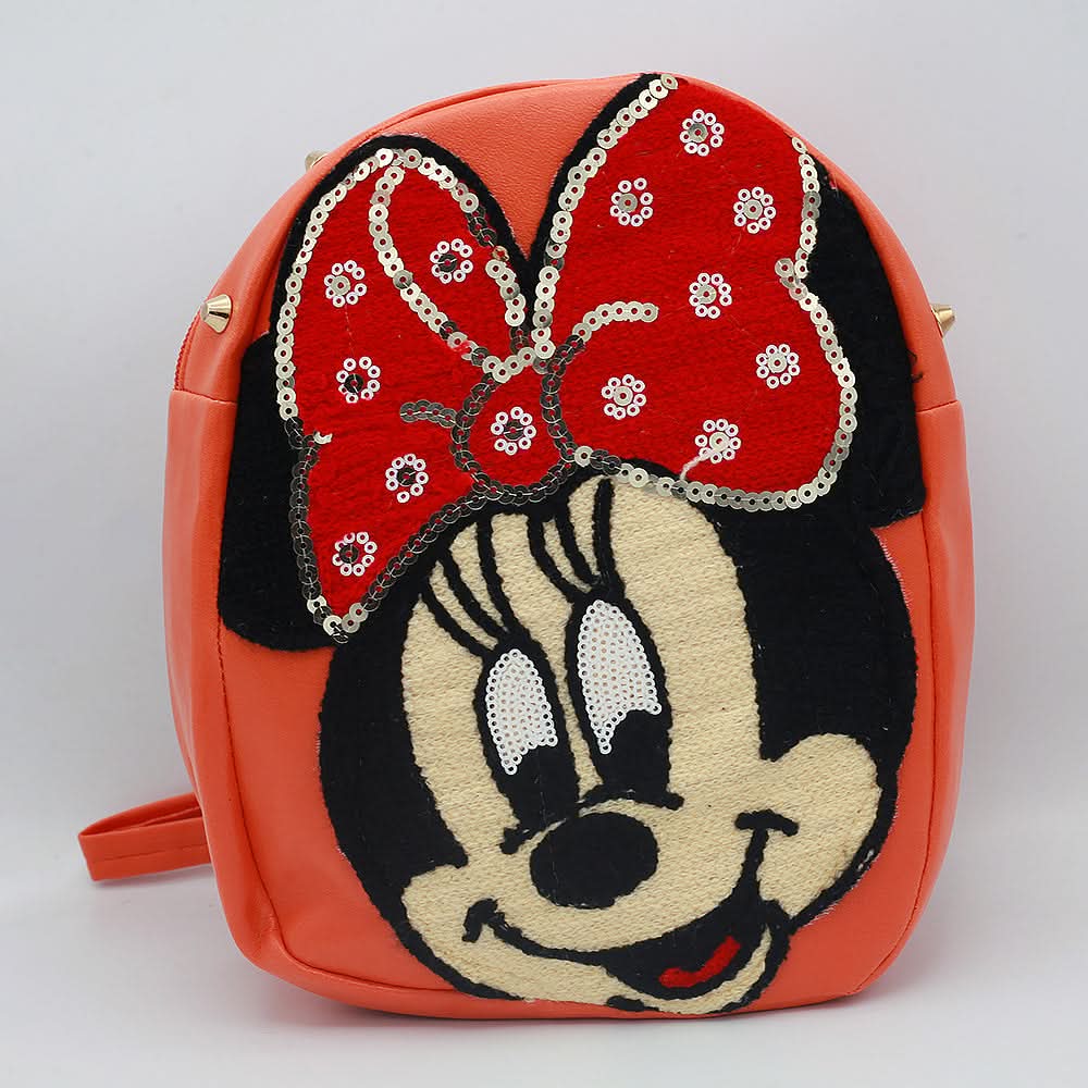 Girls Backpack 7572B - Orange, Kids, Kids Bags, Chase Value, Chase Value