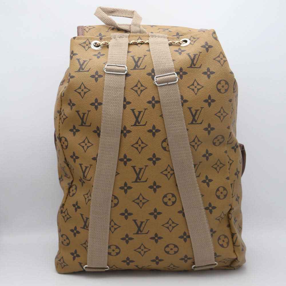 Girls Backpack (ZH-1919) Khaki, Kids, School And Laptop Bags, Chase Value, Chase Value