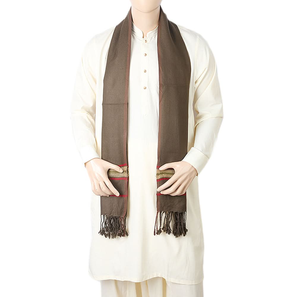 Men's Shawl Shandar - Olive Green, Men, Shawls & Mufflers, Chase Value, Chase Value