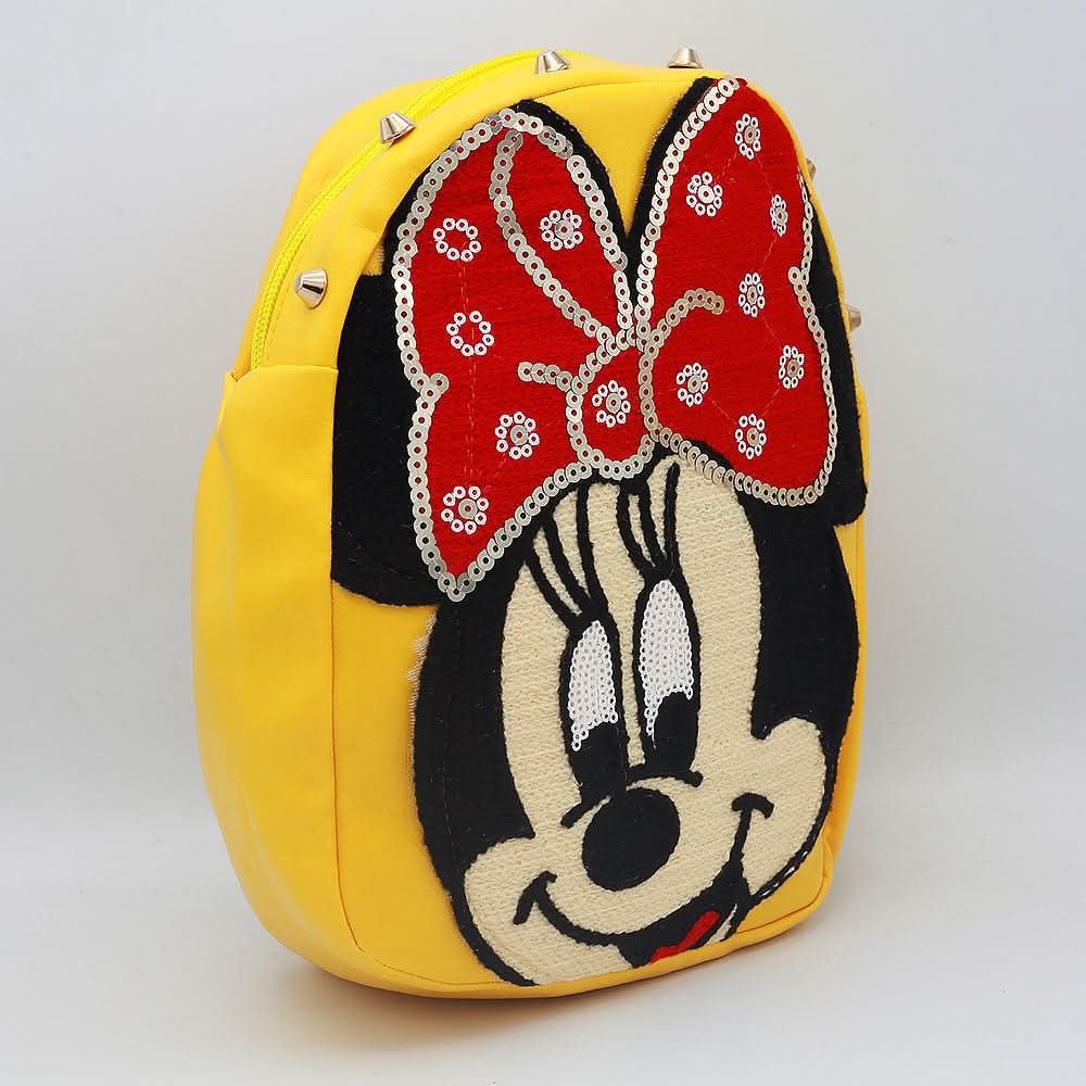 Girls Backpack 7572B - Yellow, Kids, Kids Bags, Chase Value, Chase Value