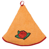 Hanging Round Towel 22x22 - Orange, Home & Lifestyle, Kitchen Towels, Chase Value, Chase Value
