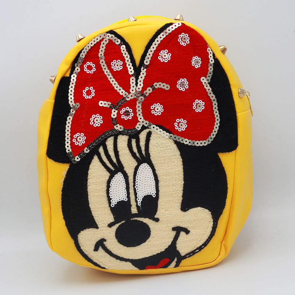 Girls Backpack 7572B - Yellow, Kids, Kids Bags, Chase Value, Chase Value