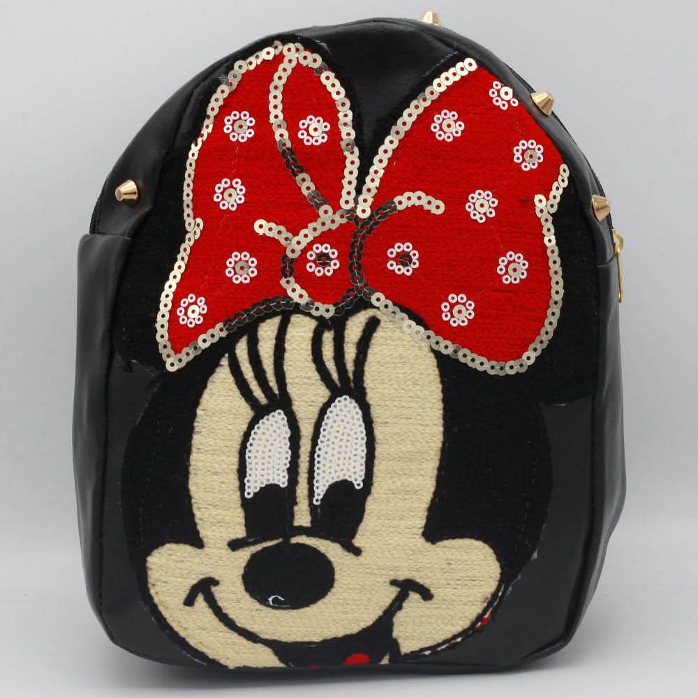 Girls Backpack 7572B - Black, Kids, Kids Bags, Chase Value, Chase Value