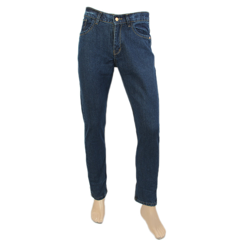 Men's Basic Denim Pant - Dark Blue, Men's Casual Pants & Jeans, Chase Value, Chase Value