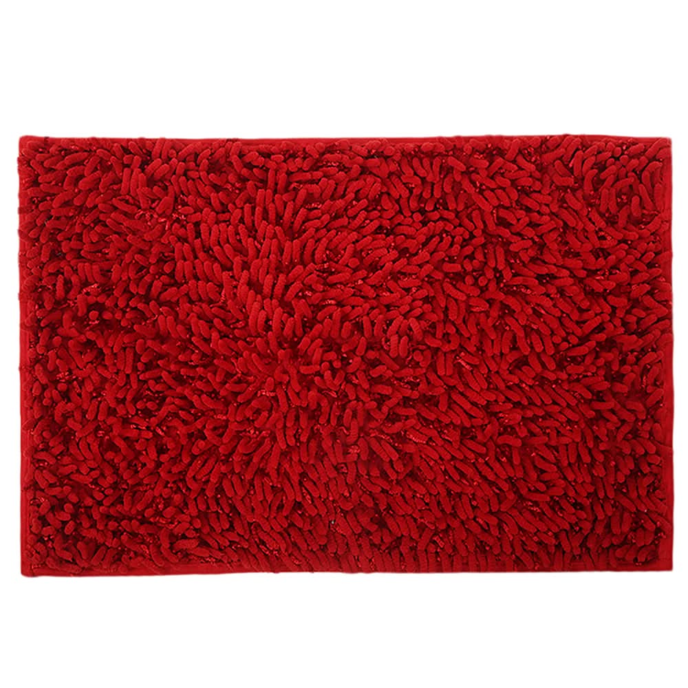 Double Thread Micro Fiber Door Mat 40x60 - Red, Home & Lifestyle, Mats, Chase Value, Chase Value