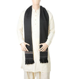 Men's Shawl Tohfa - Black, Men, Shawls & Mufflers, Chase Value, Chase Value