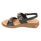 Women's Sandal ( S-222 ) - Black, Women, Sandals, Chase Value, Chase Value