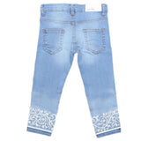 Girls Denim Pant - Light Blue, Kids, Pants And Capri, Chase Value, Chase Value