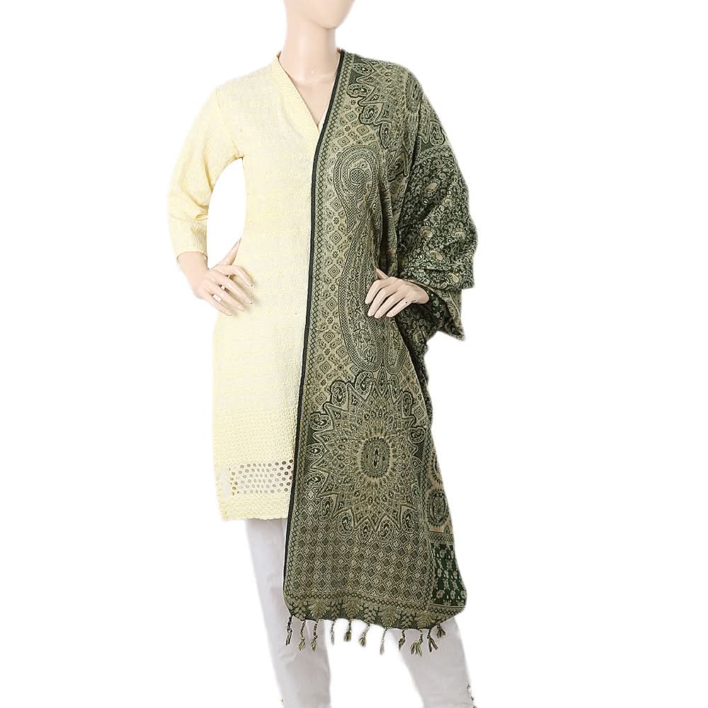 Women Dubal Chandni Shawl - Green - A, Women, Shawls And Scarves, Chase Value, Chase Value