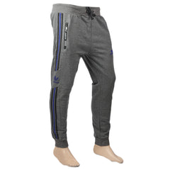 Men's Fancy Terry Trouser Side Tape - Dark Grey, Men, Lowers And Sweatpants, Chase Value, Chase Value