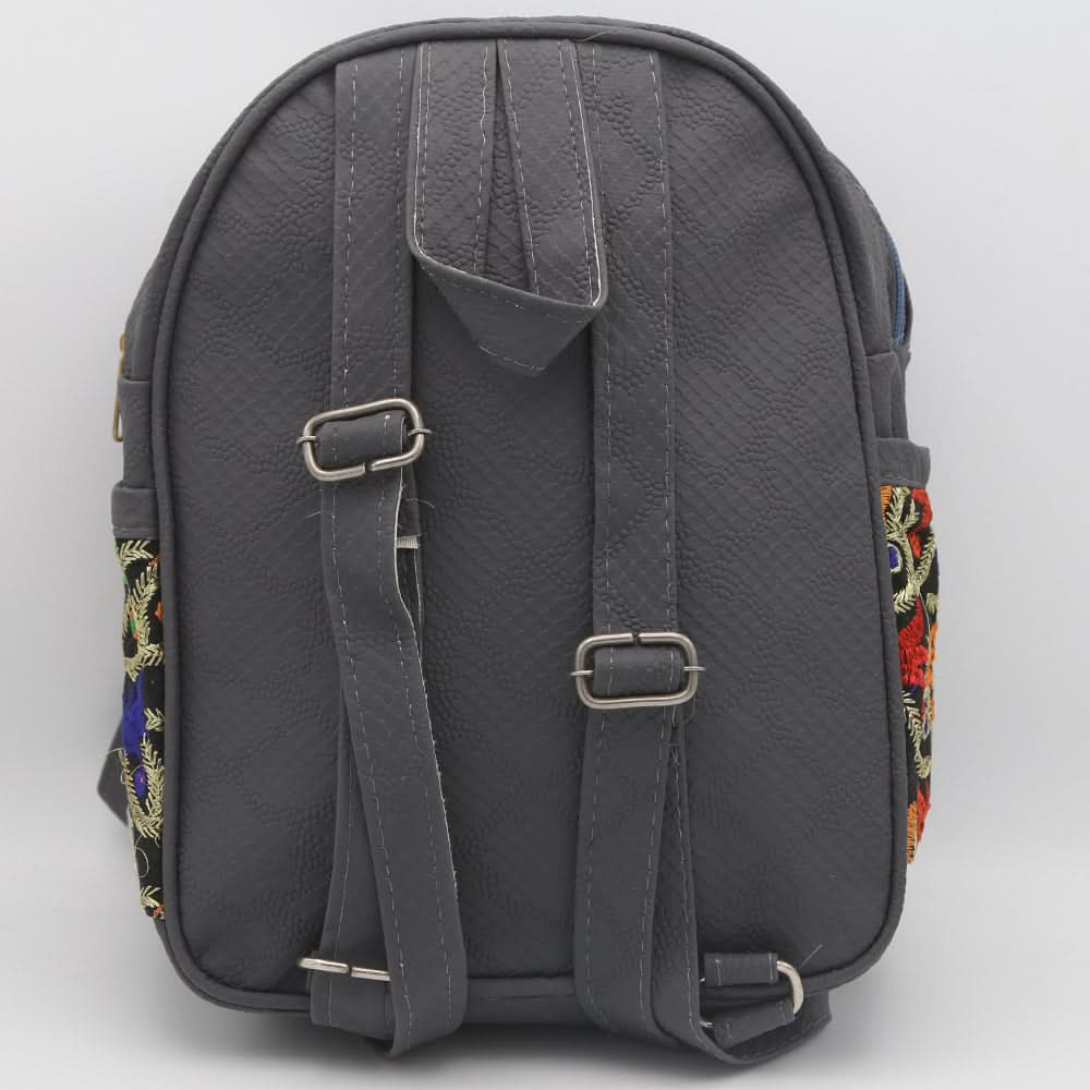 Girls Backpack (ZH 231) Grey, Kids, School And Laptop Bags, Chase Value, Chase Value