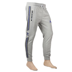 Men's Fancy Terry Trouser Side Tape - Light Grey, Men, Lowers And Sweatpants, Chase Value, Chase Value