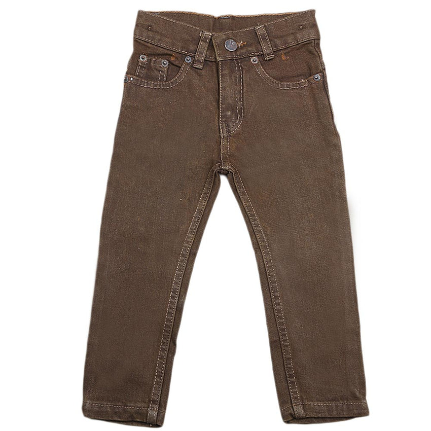 Boys Denim Pant - Brown, Kids, Boys Pants, Chase Value, Chase Value