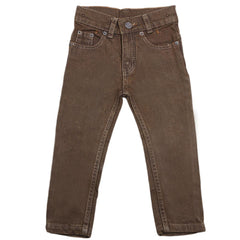 Boys Denim Pant - Brown, Kids, Boys Pants, Chase Value, Chase Value