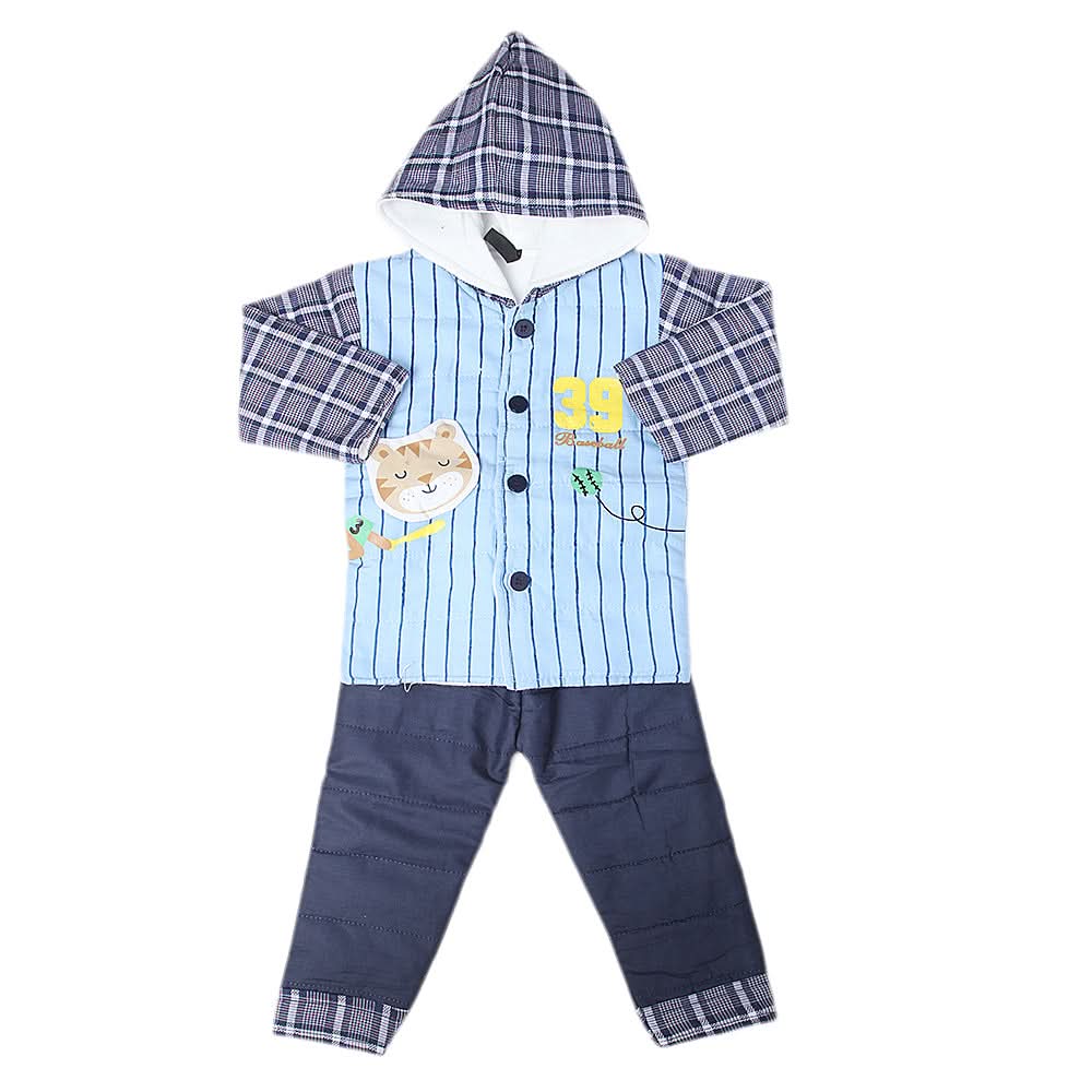 Boys Full Sleeves Suit - Blue, Kids, Boys Sets And Suits, Chase Value, Chase Value