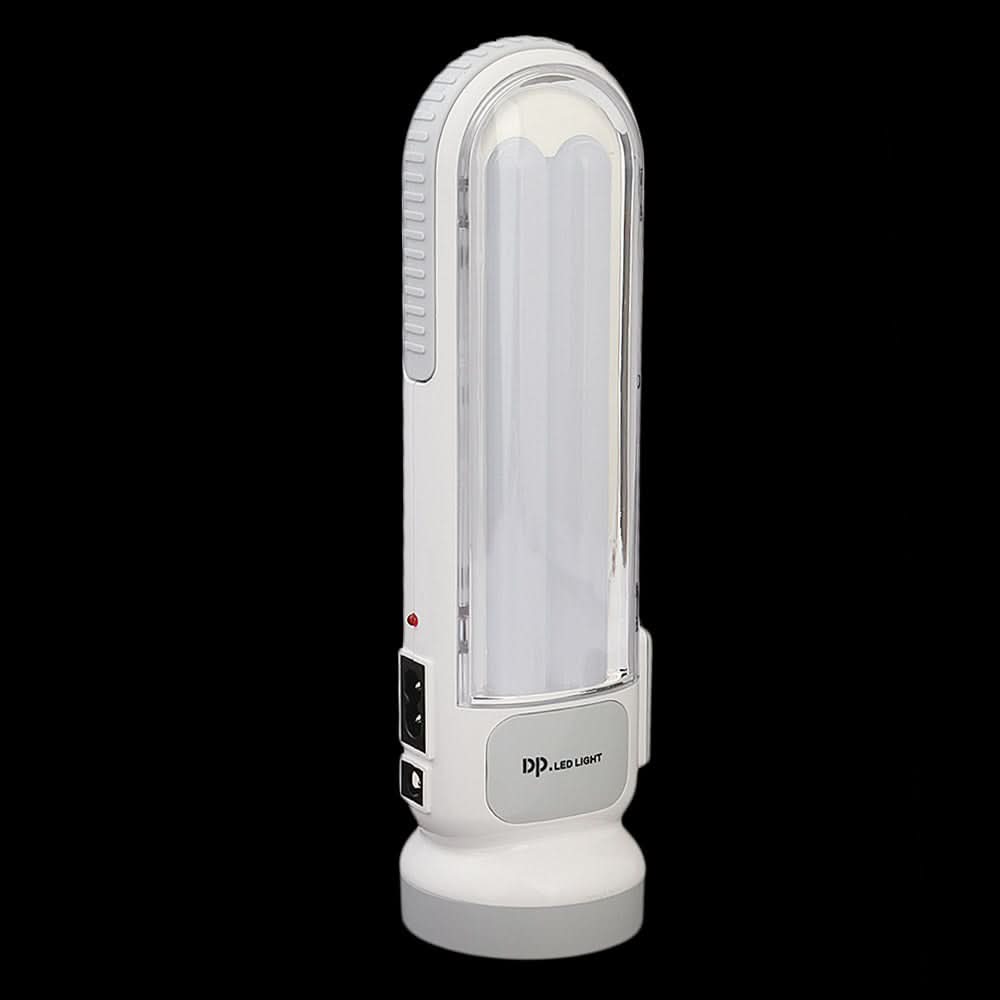 Portable Rechargeable LED Light (DP-7102B) - White, Home & Lifestyle, Emergency Lights & Torch, Chase Value, Chase Value