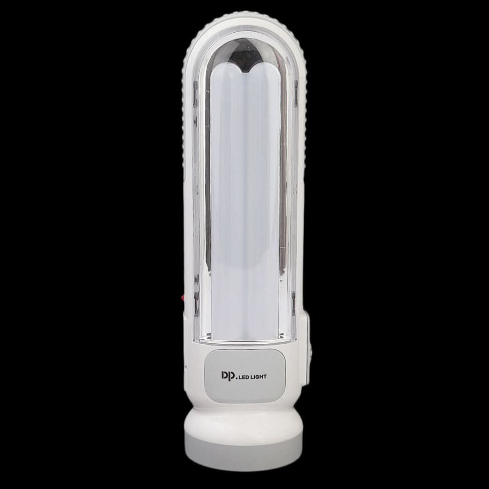 Portable Rechargeable LED Light (DP-7102B) - White, Home & Lifestyle, Emergency Lights & Torch, Chase Value, Chase Value