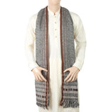 Men's Shawl Jugno - Navy Blue, Men, Shawls & Mufflers, Chase Value, Chase Value