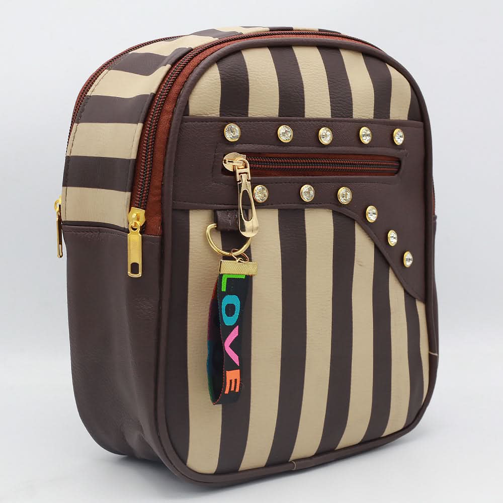 Women's Backpack 7590 - Coffee, Women, Bags, Chase Value, Chase Value