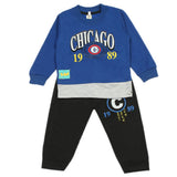 Boys Full Sleeves Pajama Suit - Royal Blue, Boys Sets & Suits, Chase Value, Chase Value