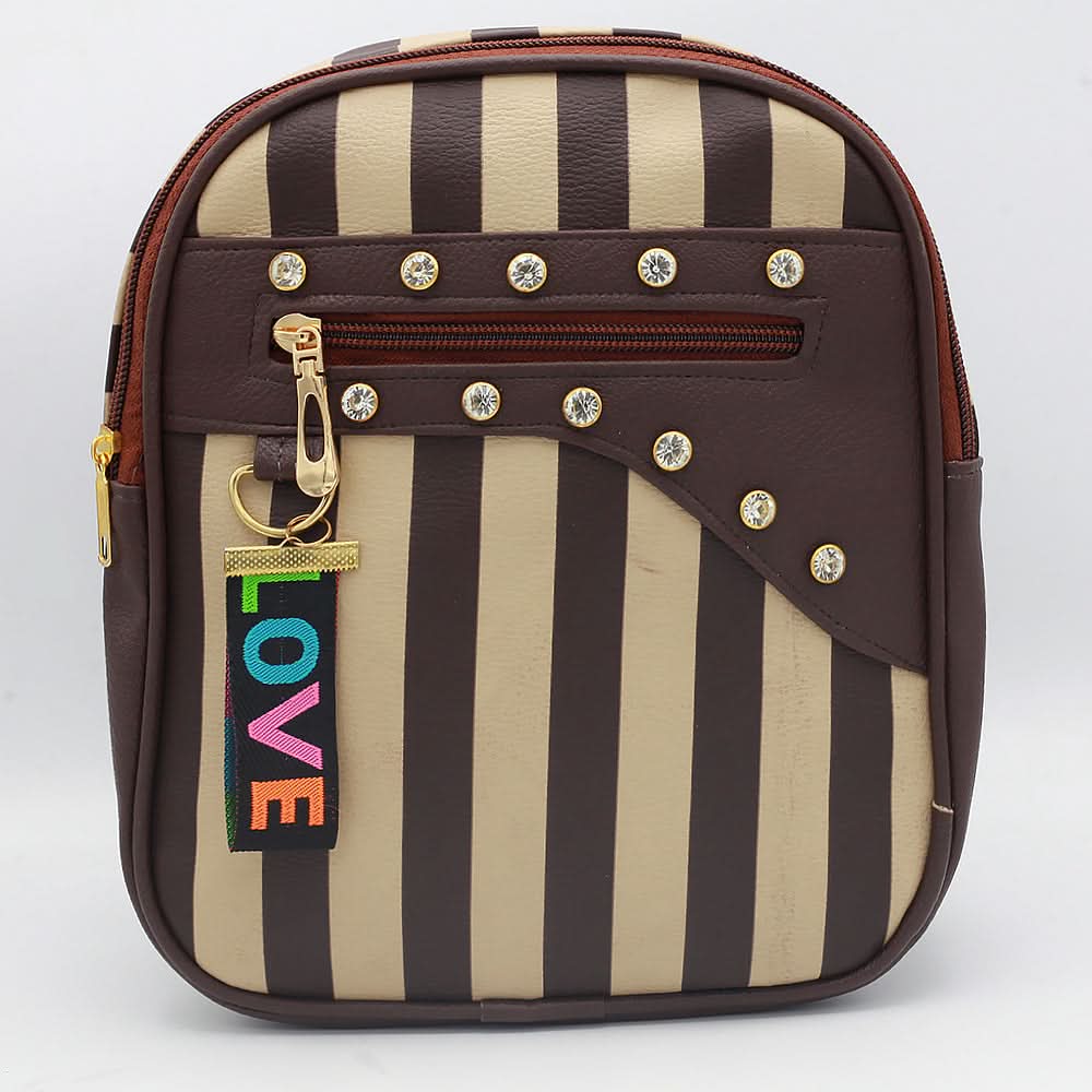 Women's Backpack 7590 - Coffee, Women, Bags, Chase Value, Chase Value