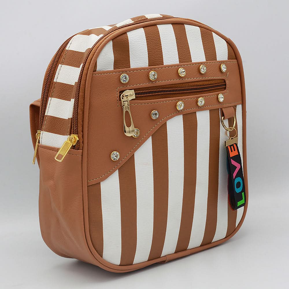 Women's Backpack 7590 - Brown, Women, Bags, Chase Value, Chase Value
