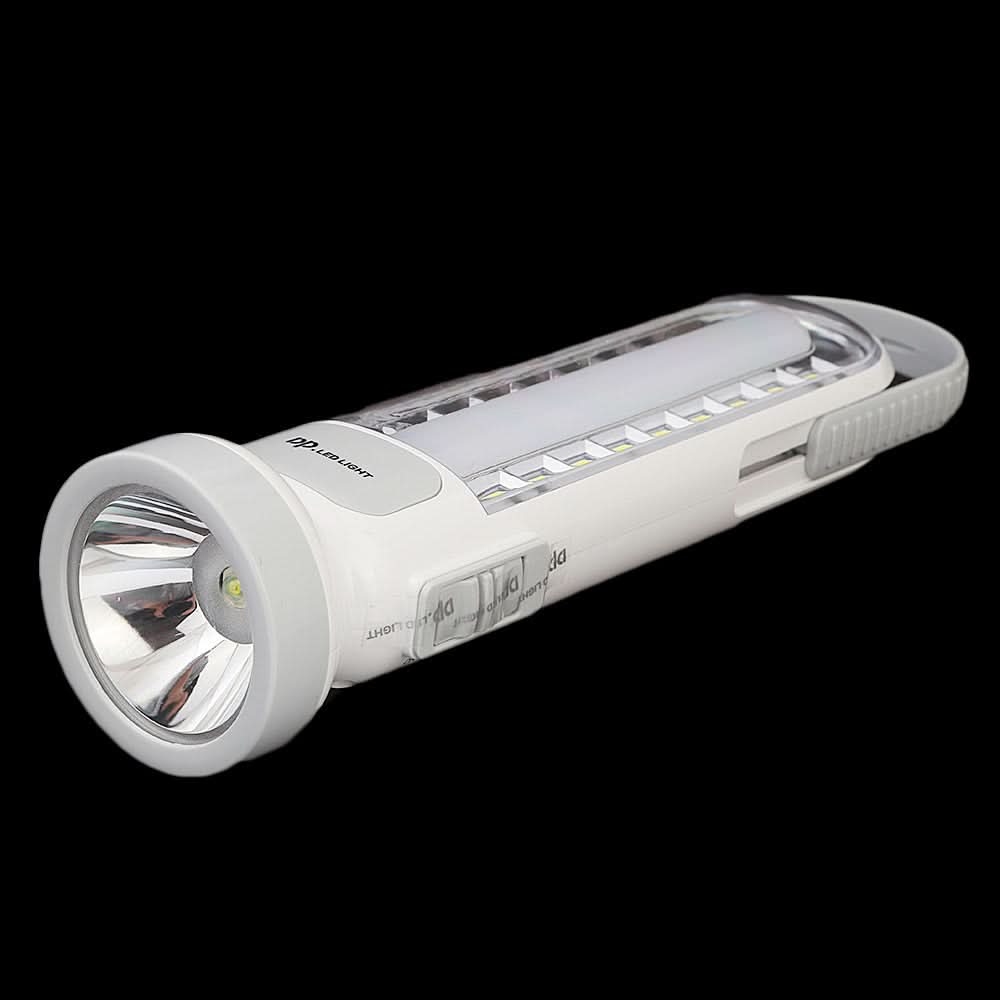Rechargeable LED Light (DP-7102) - White, Home & Lifestyle, Emergency Lights & Torch, Chase Value, Chase Value