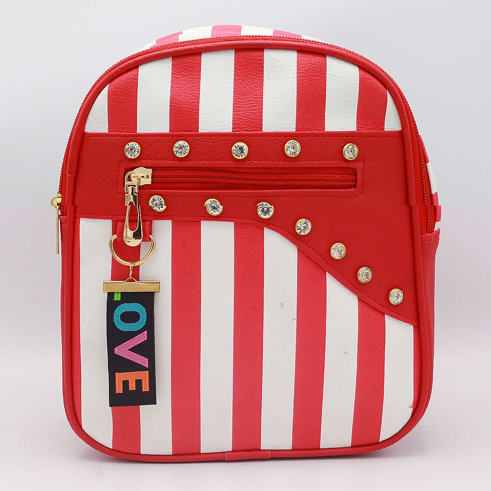 Women's Backpack 7590 - Red, Women, Bags, Chase Value, Chase Value