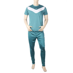 Men's Half Sleeves Track Suit - Sea Green, Men, Track Suits, Chase Value, Chase Value