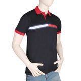 Men's Half Sleeves Polo T-Shirt - Black, Men, T-Shirts And Polos, Chase Value, Chase Value