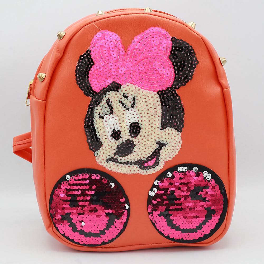 Girls Backpack 7572-A - Orange, Kids, School And Laptop Bags, Chase Value, Chase Value