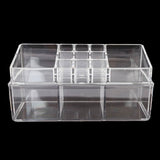 Acrylic Cosmetic Makeup Organizer Storage Box - White, Home & Lifestyle, Storage Boxes, Chase Value, Chase Value