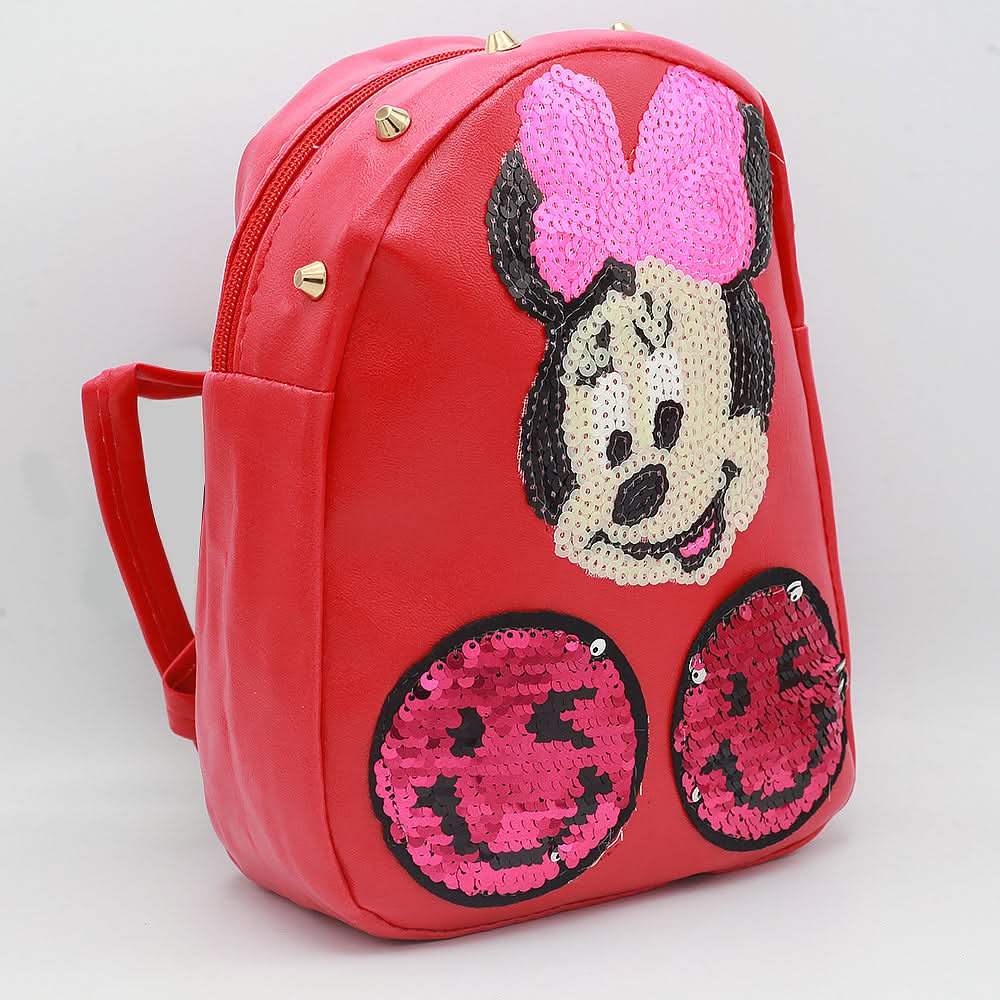 Girls Backpack 7572-A - Red, Kids, School And Laptop Bags, Chase Value, Chase Value