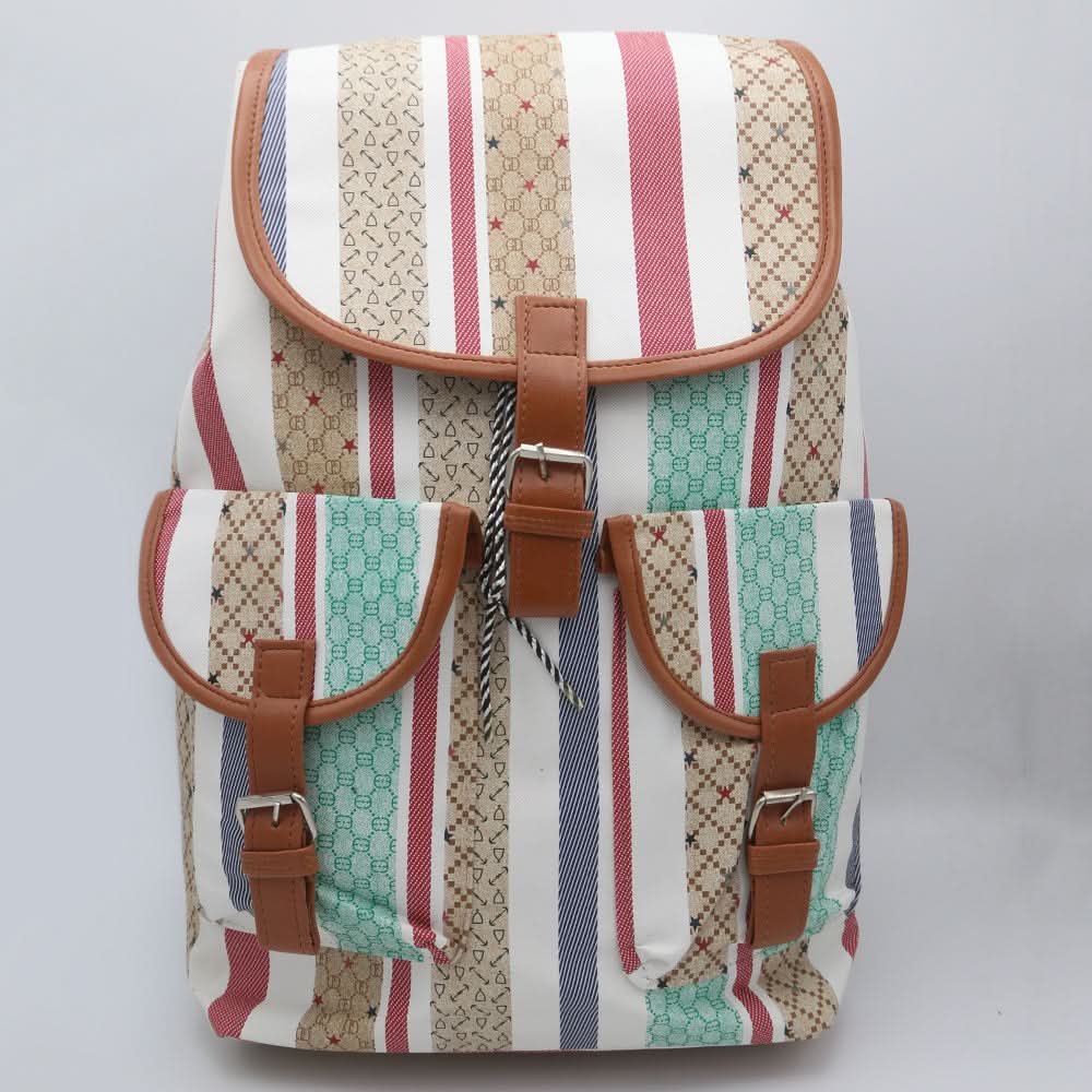 Girls Backpack (ZH 228) Dark Brown, Kids, School And Laptop Bags, Chase Value, Chase Value