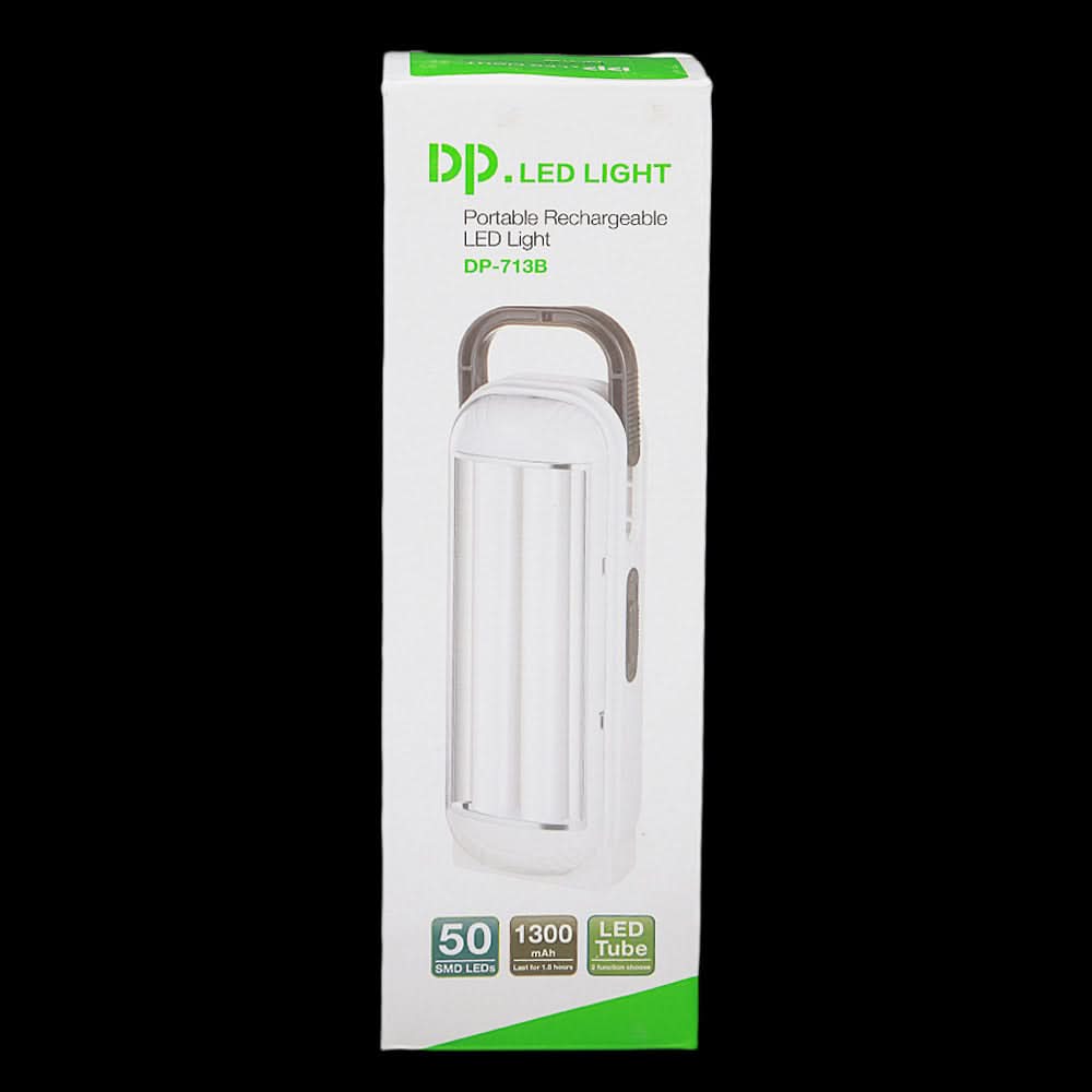 Rechargeable Emergency Light (DP-7138) - White, Home & Lifestyle, Emergency Lights & Torch, Chase Value, Chase Value