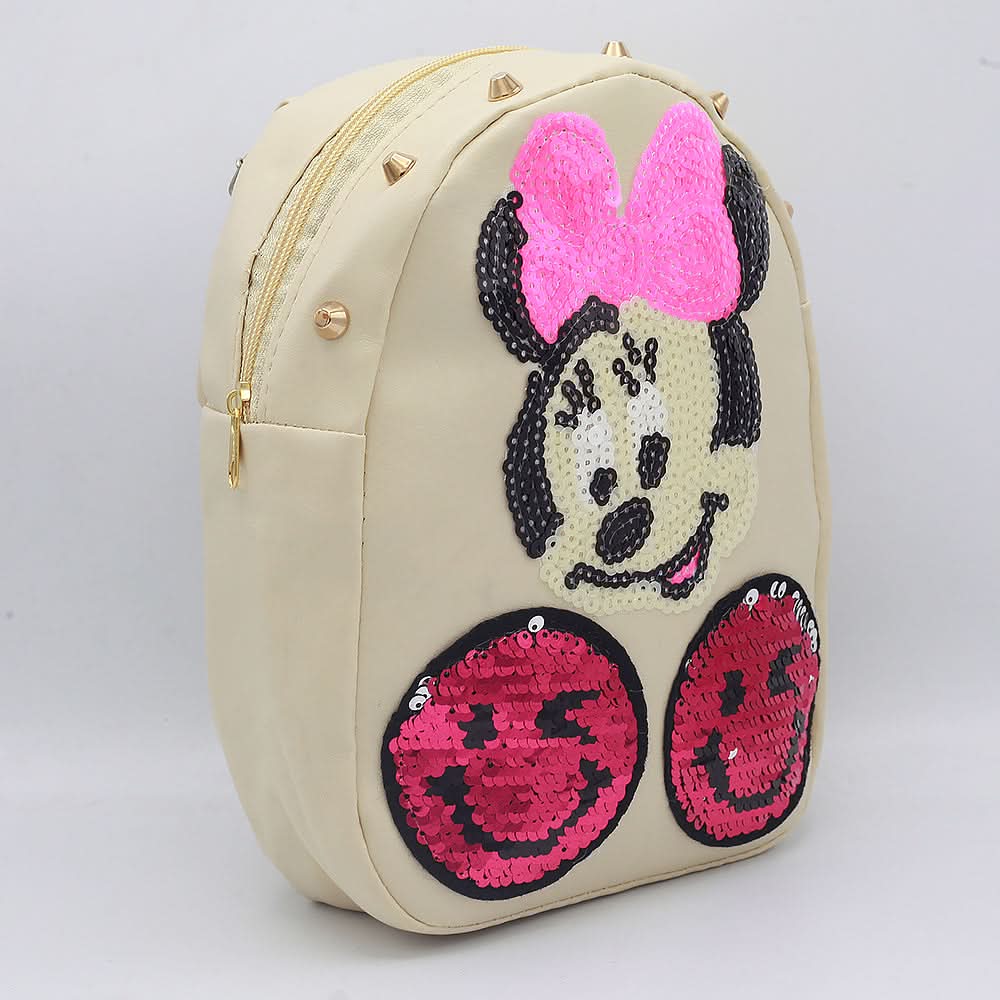 Girls Backpack 7572-A - Fawn, Kids, School And Laptop Bags, Chase Value, Chase Value