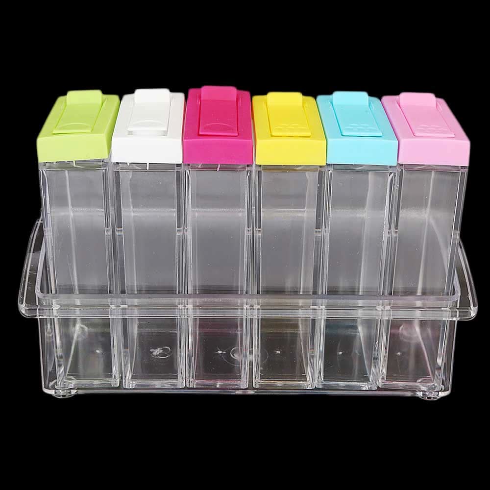 Seasoning 6 Piece Set - Multi, Home & Lifestyle, Storage Boxes, Chase Value, Chase Value