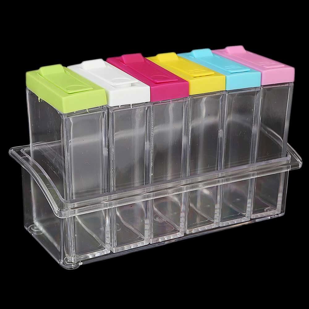 Seasoning 6 Piece Set - Multi, Home & Lifestyle, Storage Boxes, Chase Value, Chase Value