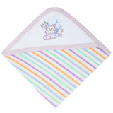 Newborn Sunny Bath Towel - Light Purple, Kids, Bath Accessories, Chase Value, Chase Value