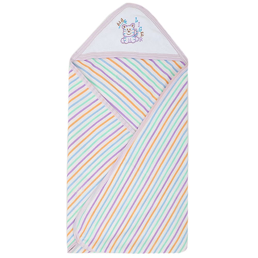 Newborn Sunny Bath Towel - Light Purple, Kids, Bath Accessories, Chase Value, Chase Value