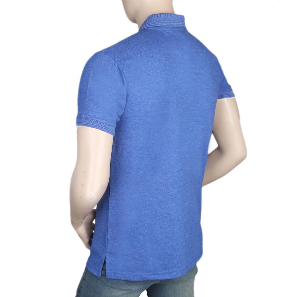 Men's Half Sleeves Polo T-Shirt - Royal Blue, Men, T-Shirts And Polos, Chase Value, Chase Value
