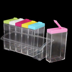 Seasoning 6 Piece Set - Multi, Home & Lifestyle, Storage Boxes, Chase Value, Chase Value