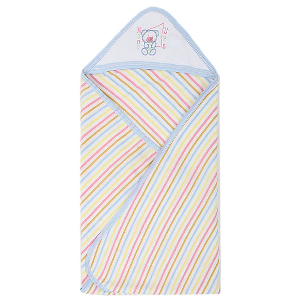 Newborn Sunny Bath Towel - Blue, Kids, Bath Accessories, Chase Value, Chase Value