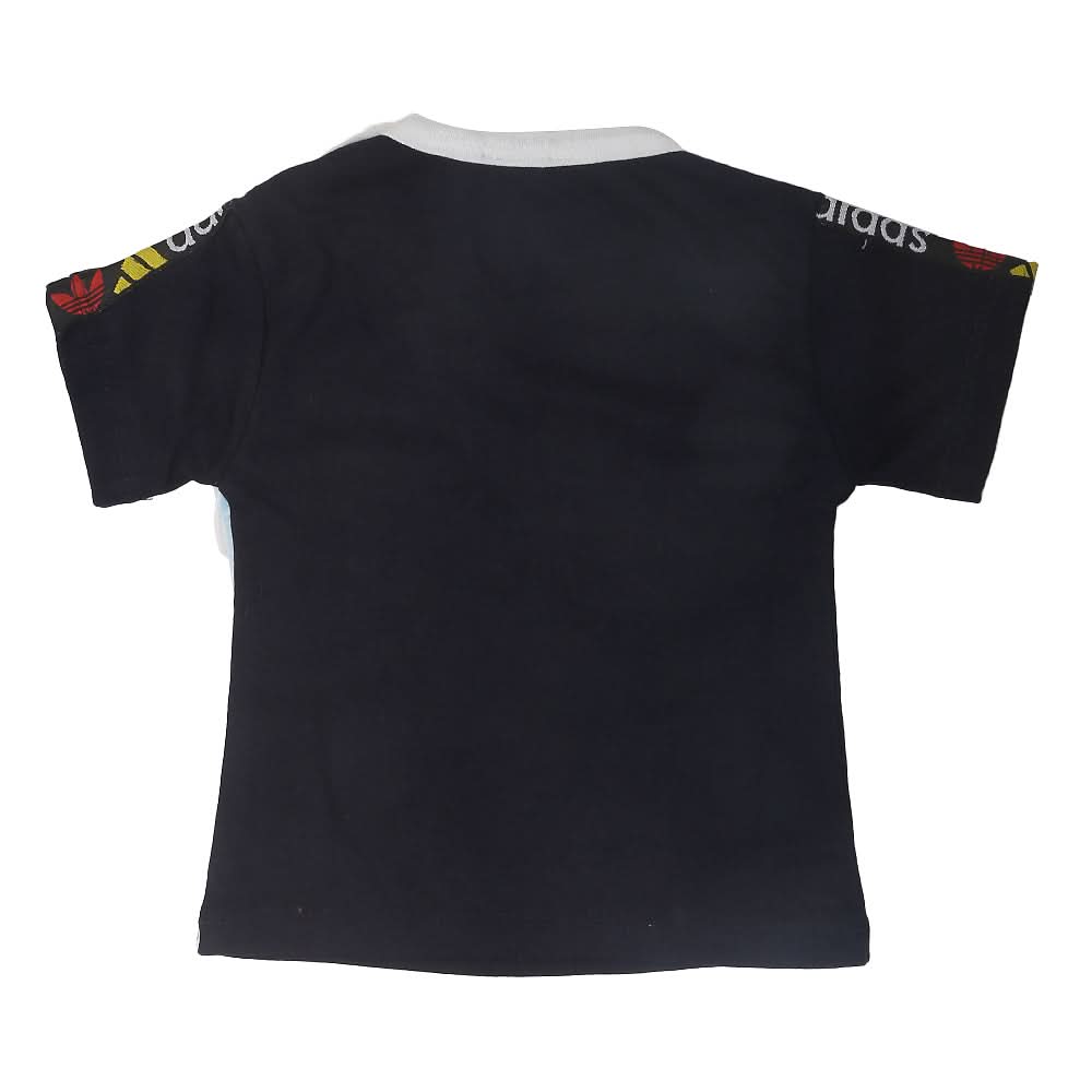 Newborn Boys Round Neck Half Sleeves T-Shirt - Navy Blue, Kids, NB Boys Shirts And T-Shirts, Chase Value, Chase Value