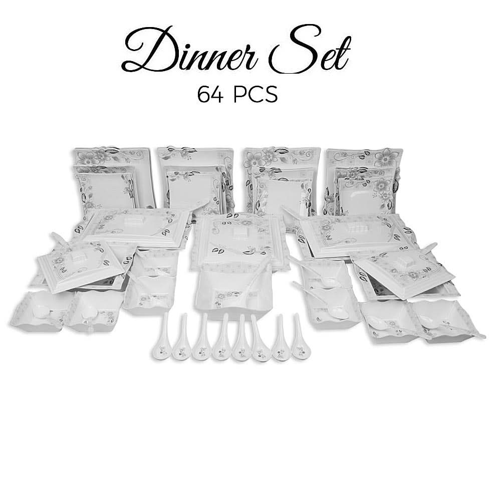 Mikasa Charming Melamine Dinner Set 64 Pieces, Home & Lifestyle, Serving And Dining, Chase Value, Chase Value