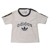 Newborn Boys Round Neck Half Sleeves T-Shirt - White, Kids, NB Boys Shirts And T-Shirts, Chase Value, Chase Value