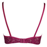 Women's Fancy Rose Bra - Maroon - test-store-for-chase-value
