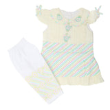 Newborn Girls Half Sleeves Suit - Yellow, Kids, Newborn Girls Sets And Suits, Chase Value, Chase Value